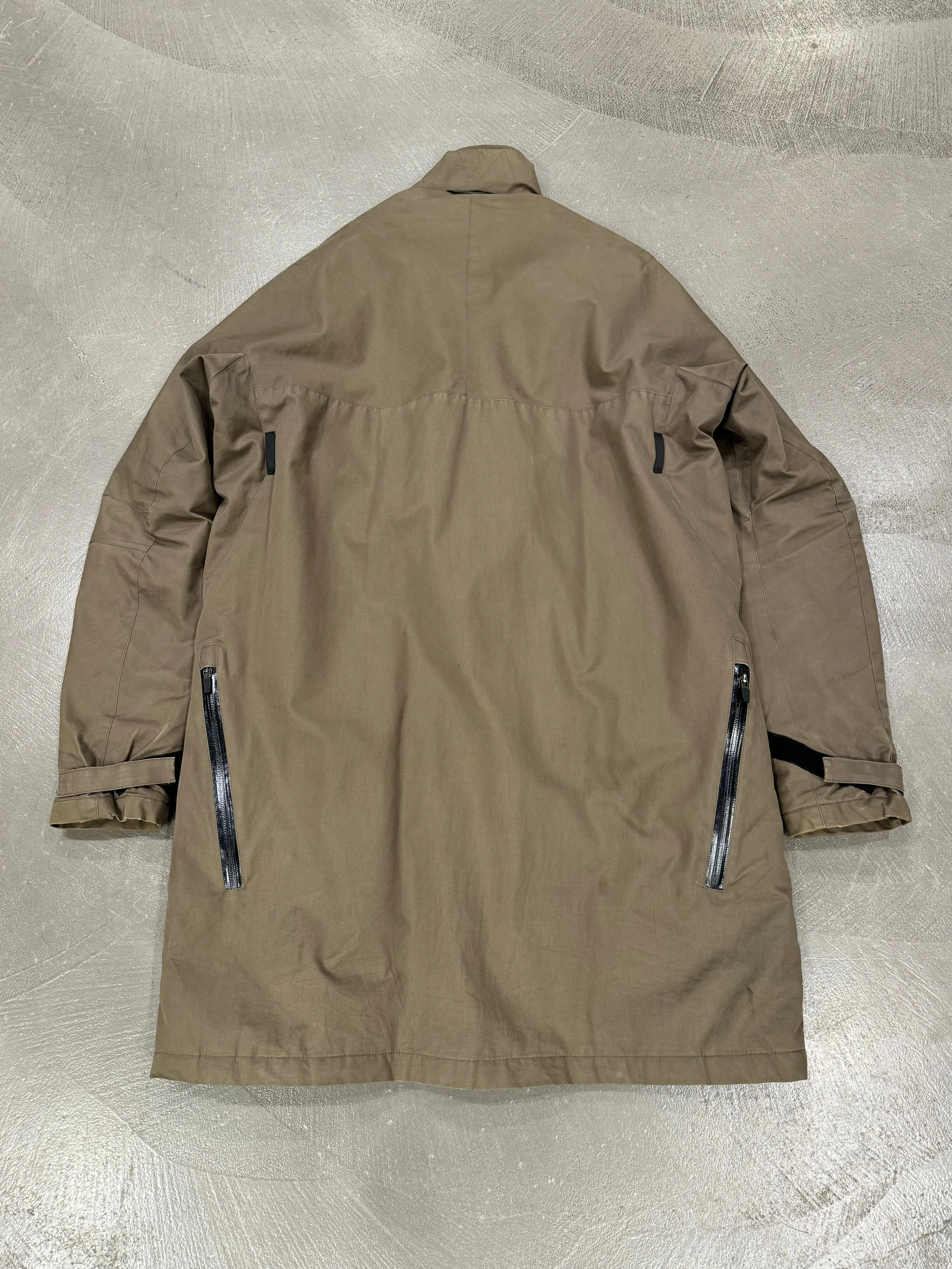 2020s Acronym technical jacket with backpack straps and back pockets
