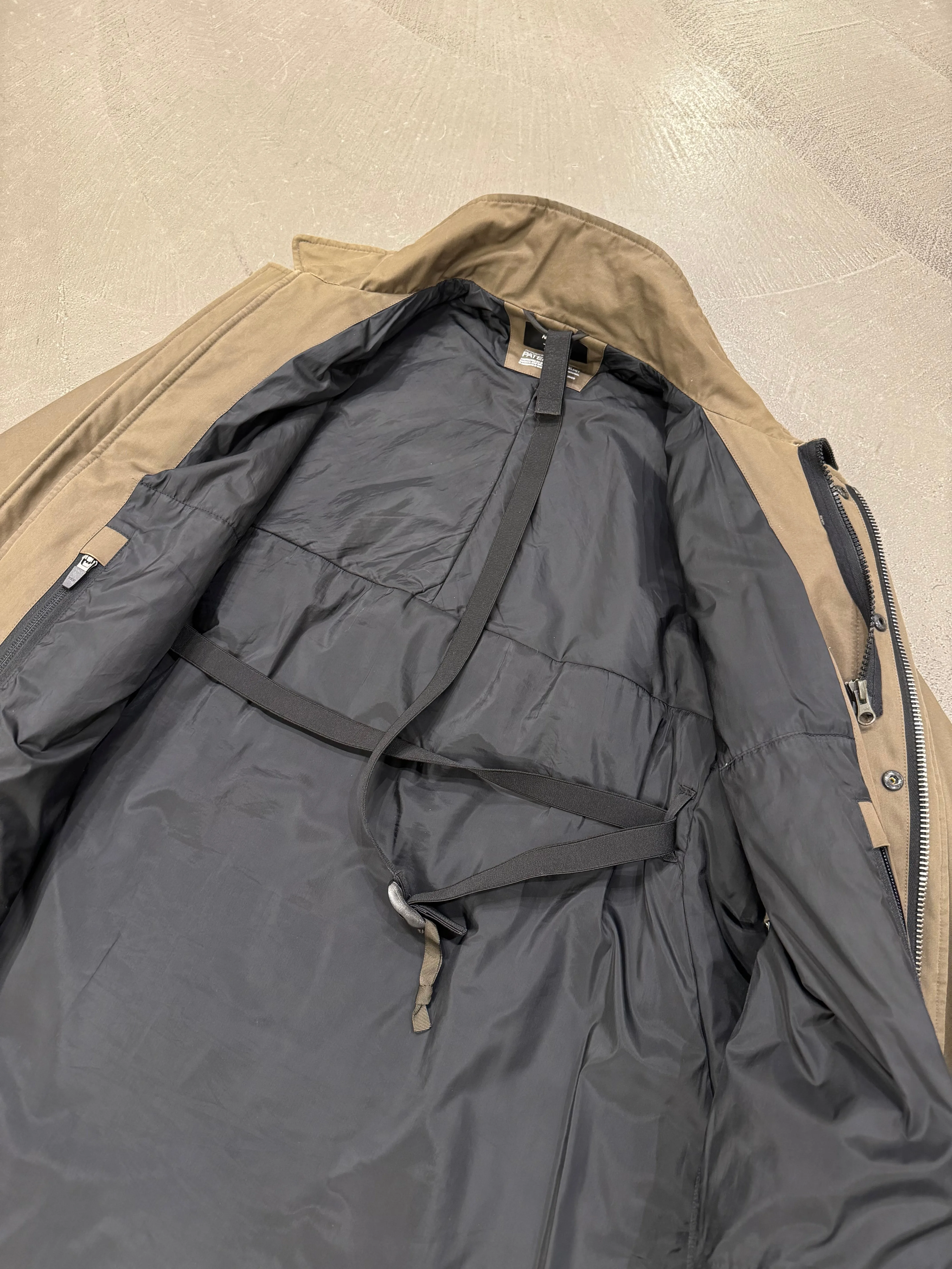 2020s Acronym technical jacket with backpack straps and back pockets