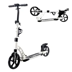 A301 Adult Kick Scooter with Large Folding Wheel Design - Convenient strolling for Adults