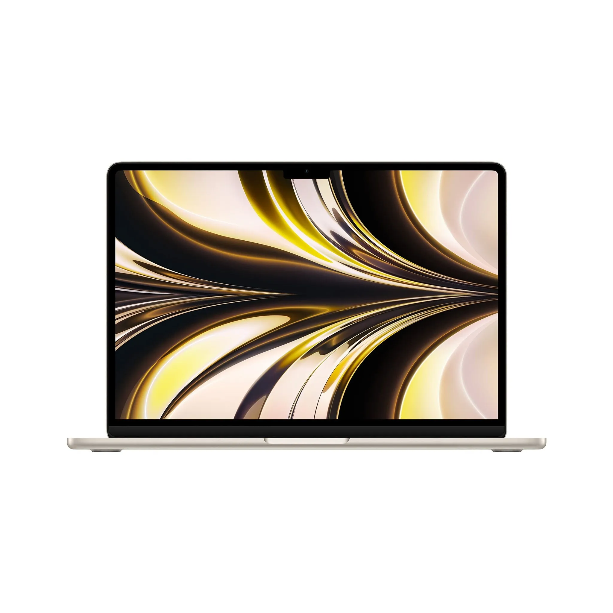 Apple 2022 MacBook Air Laptop with M2 chip: Built for Apple Intelligence, 13.6-inch Liquid Retina Display, 16GB RAM, 256GB SSD Storage, Backlit Keyboard, 1080p FaceTime HD Camera; Starlight