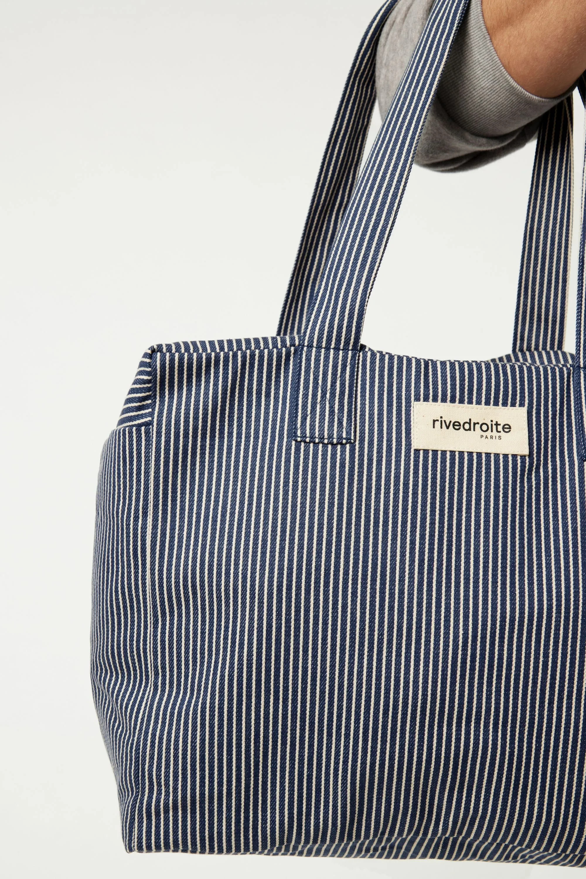 Célestins the 24h bag - Recycled cotton Océan
