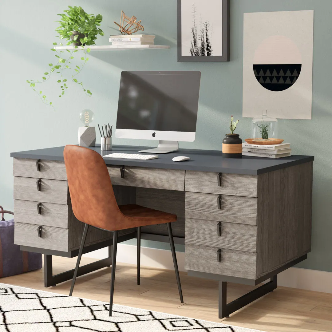 Coward Executive Desk Union Rustic