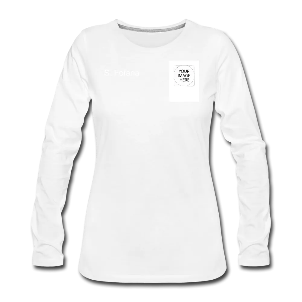 Customize Women's Premium Long Sleeve T-Shirt