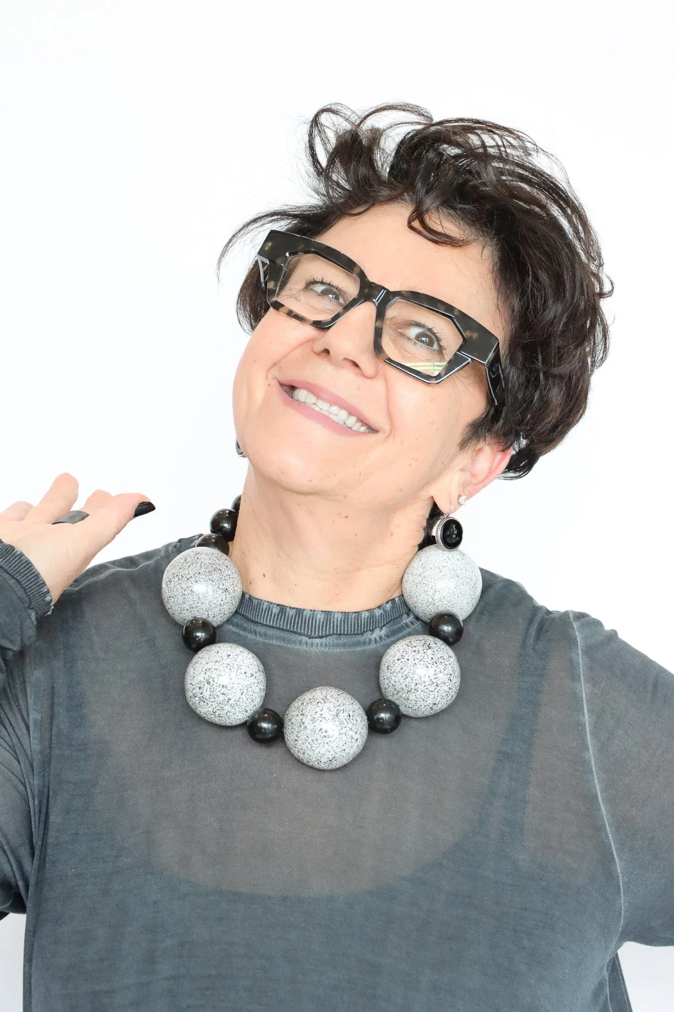Jianhui London Super Giant Beads Necklace