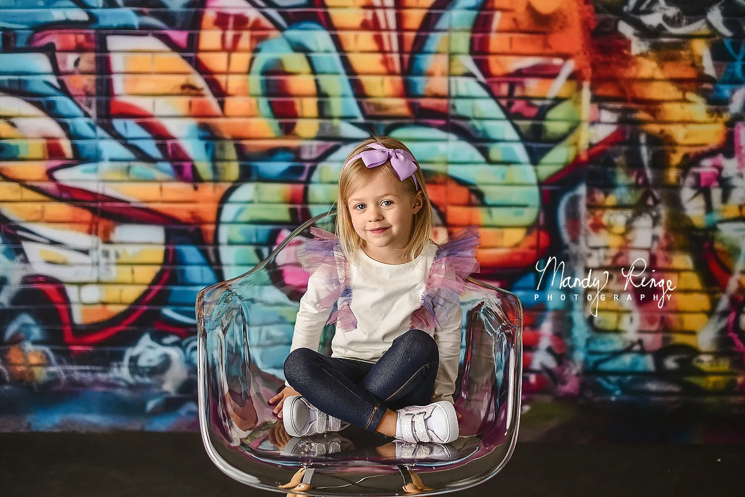 Kate Urban Graffiti Wall Backdrop Designed by Mandy Ringe Photography