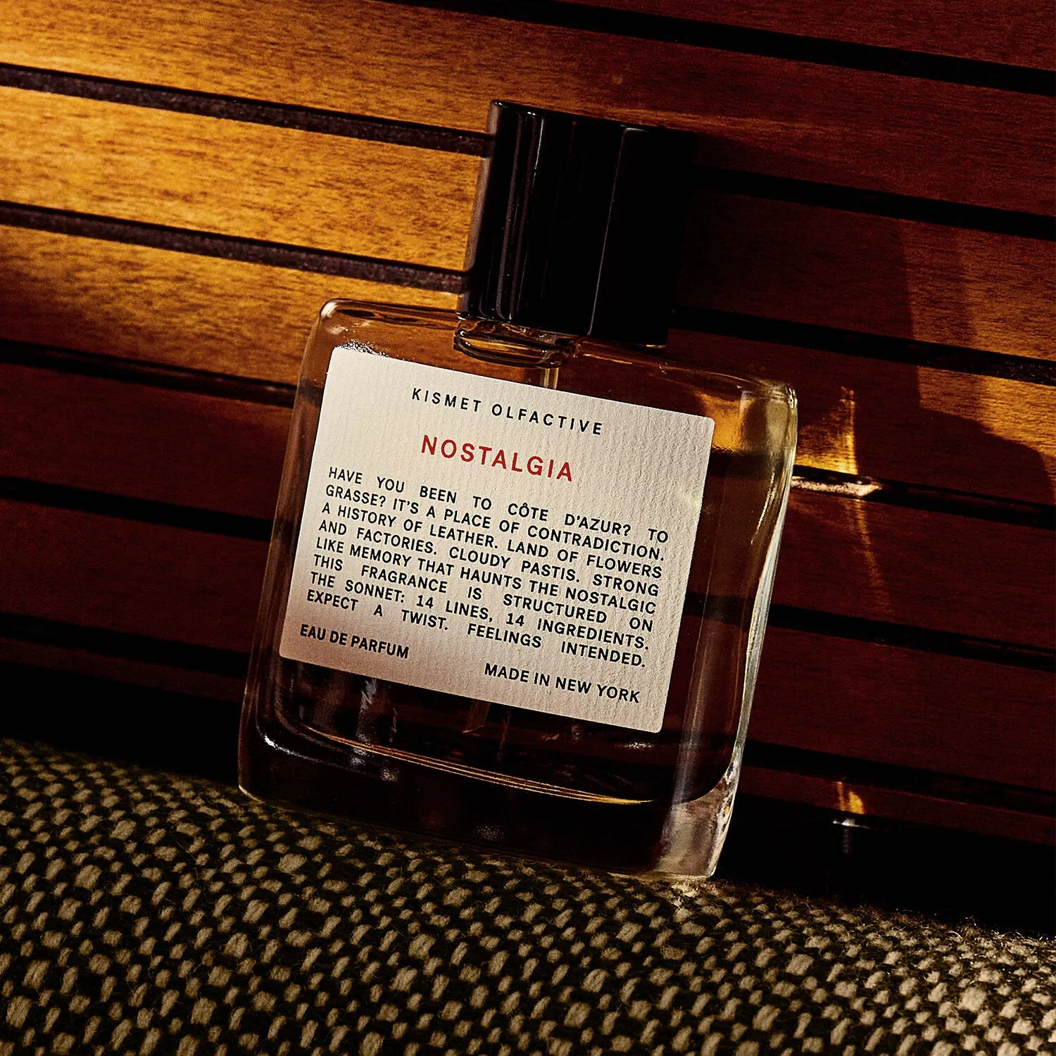 kismet olfactive / eau de parfum - nostalgia (a sonnet for grasse)