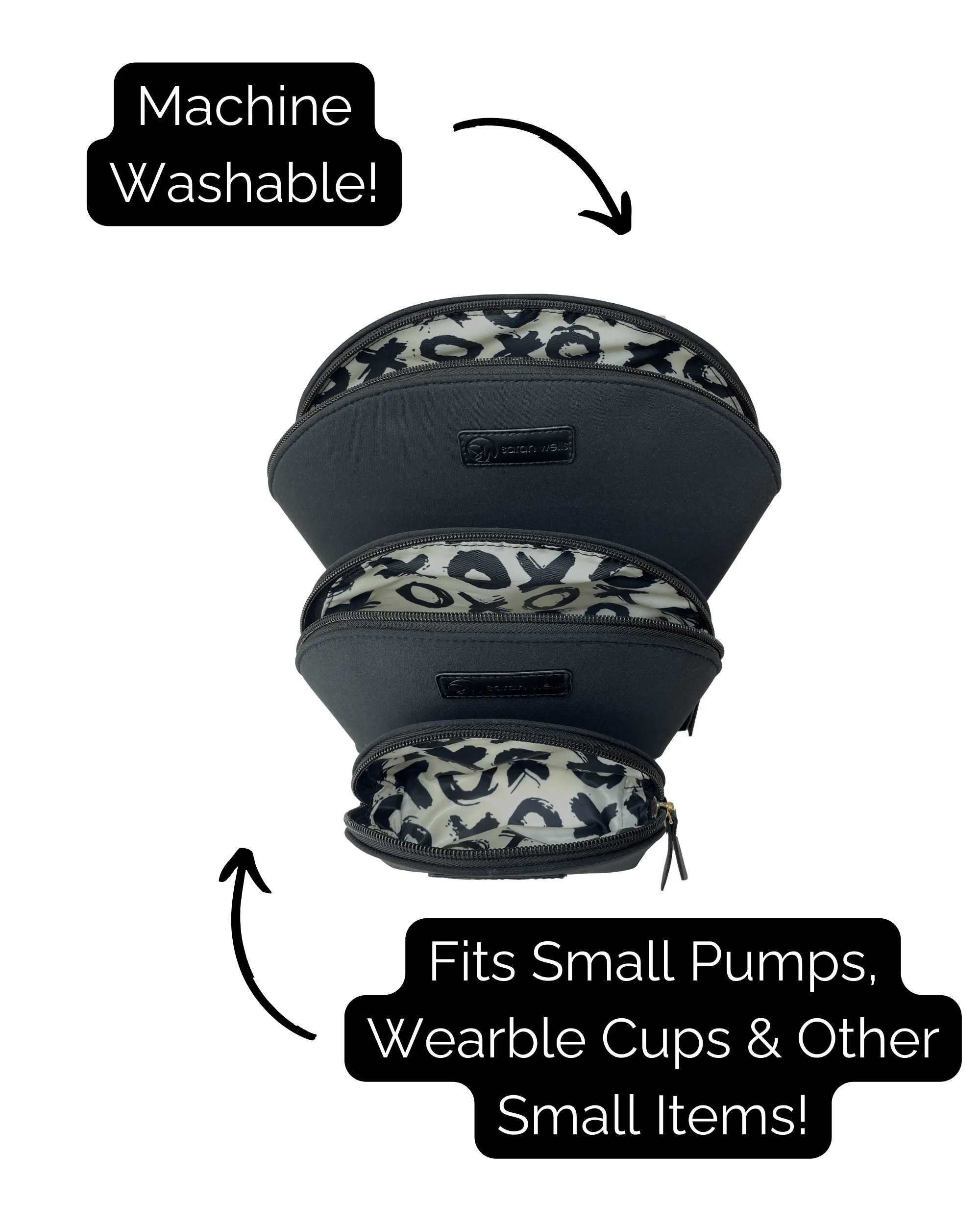 PackSWell Breast Pump Accessory Organizer Bags