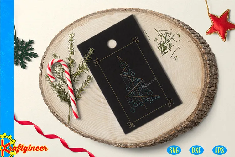 Single Line Xmas Tree