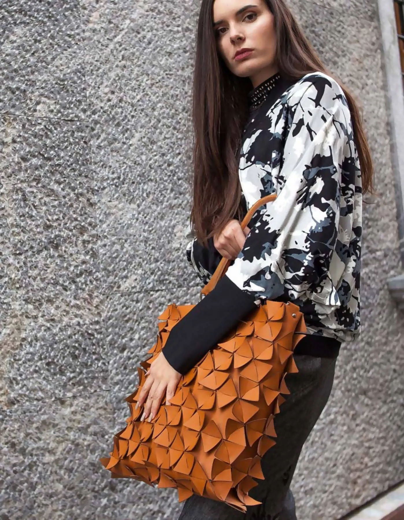 Star Tote Bag Alma Ochre