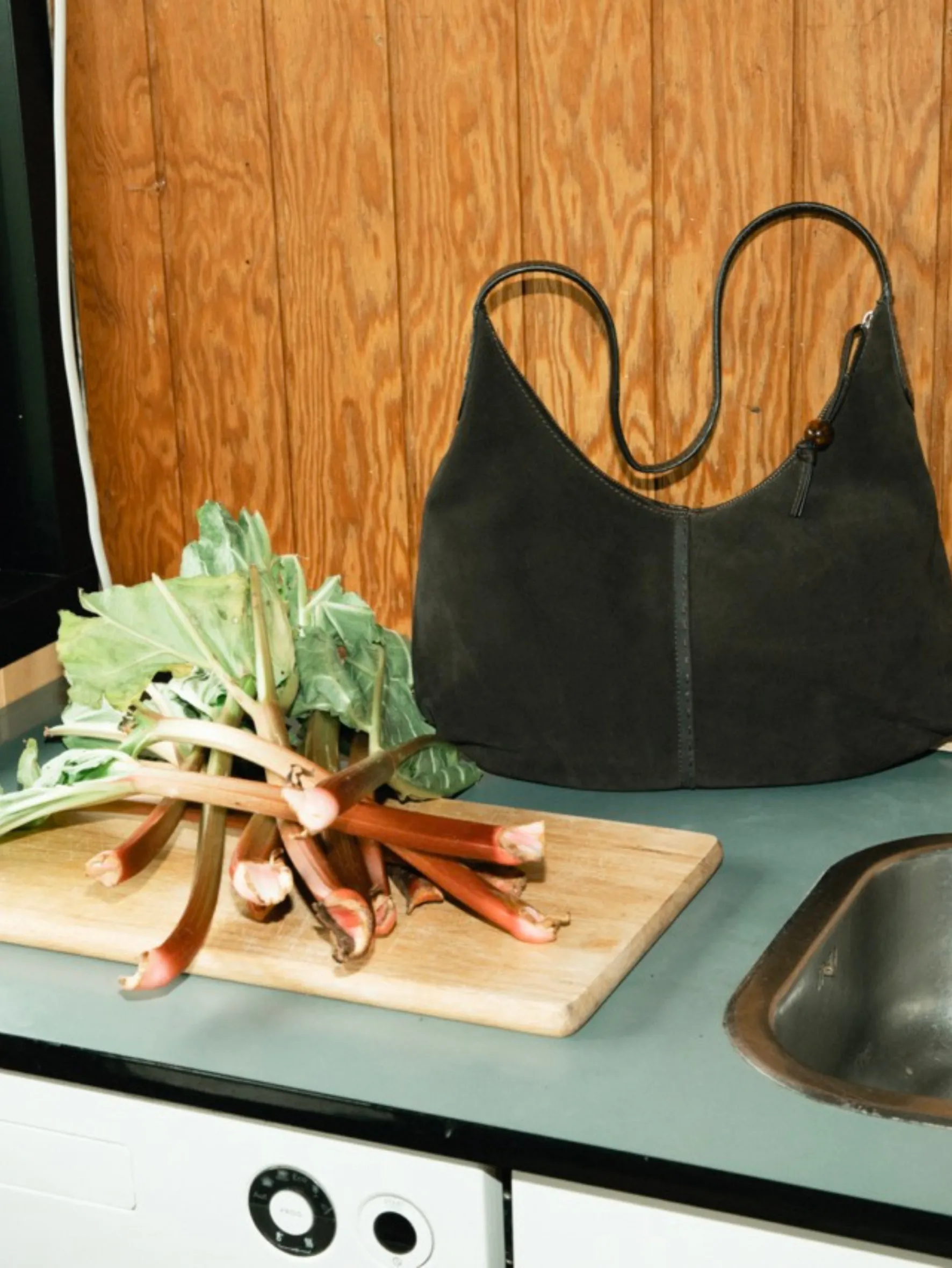 Suede Veg Gema Bag
