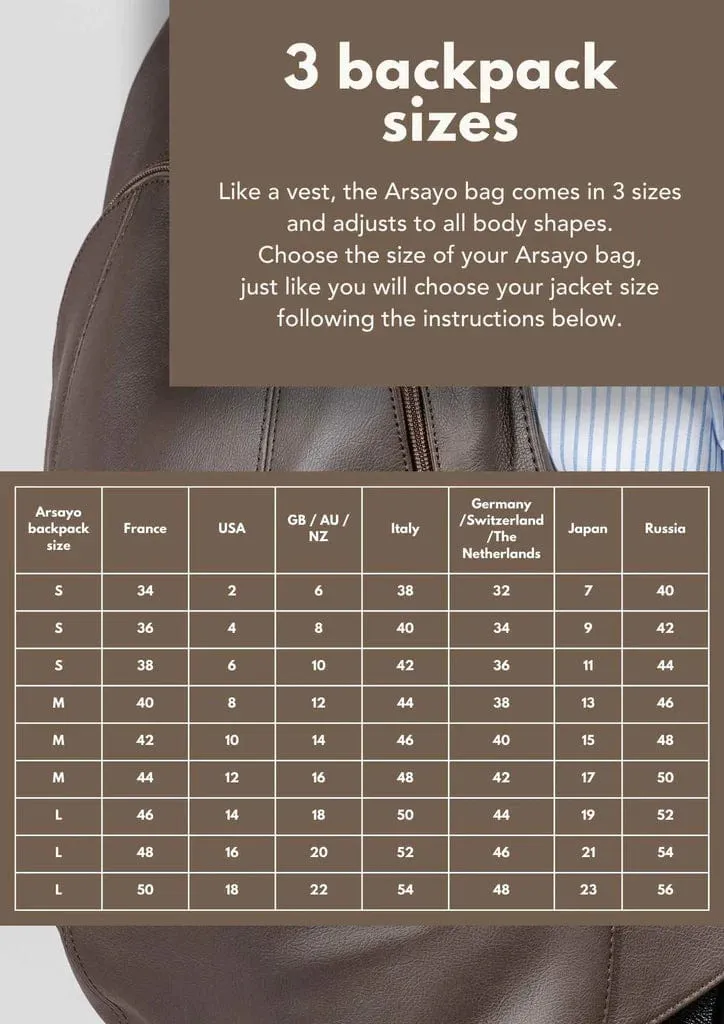 The Original Vegan Leather Backpack | Mustard