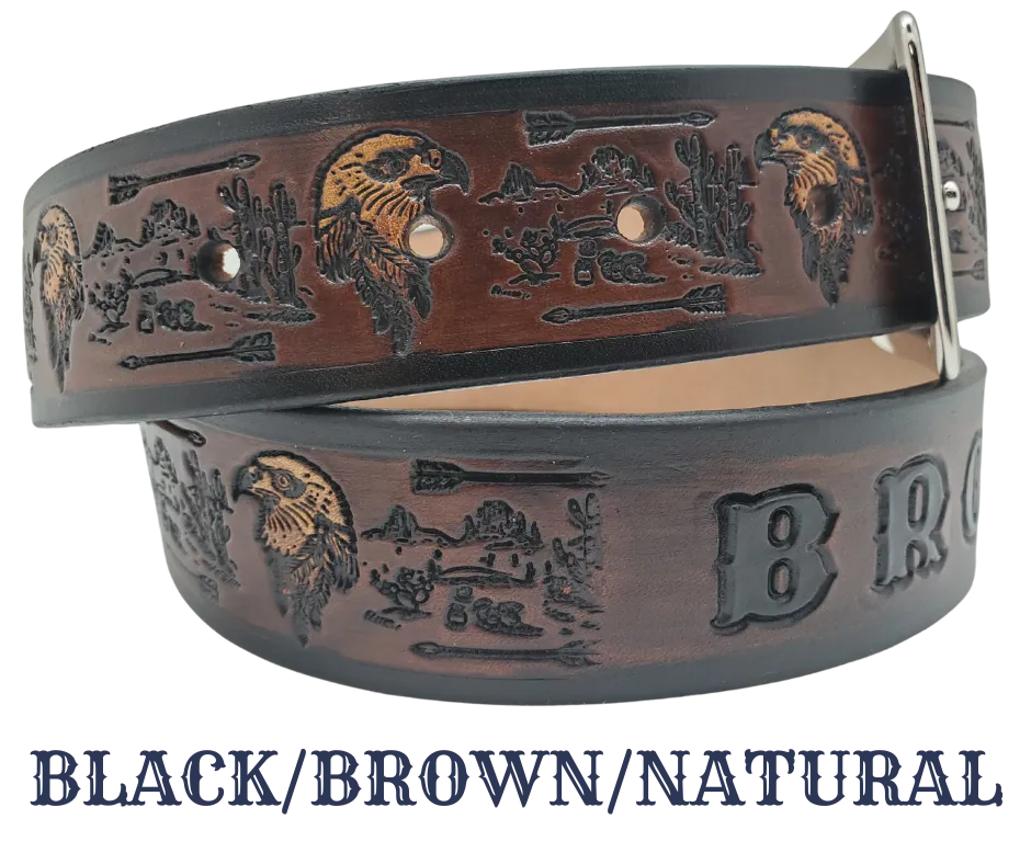 The "Desert Arrows" Name Belt