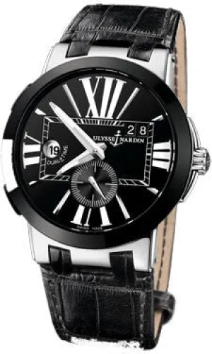 Ulysse Nardin - Executive Dual Time - Stainless Steel - Ceramic Bezel