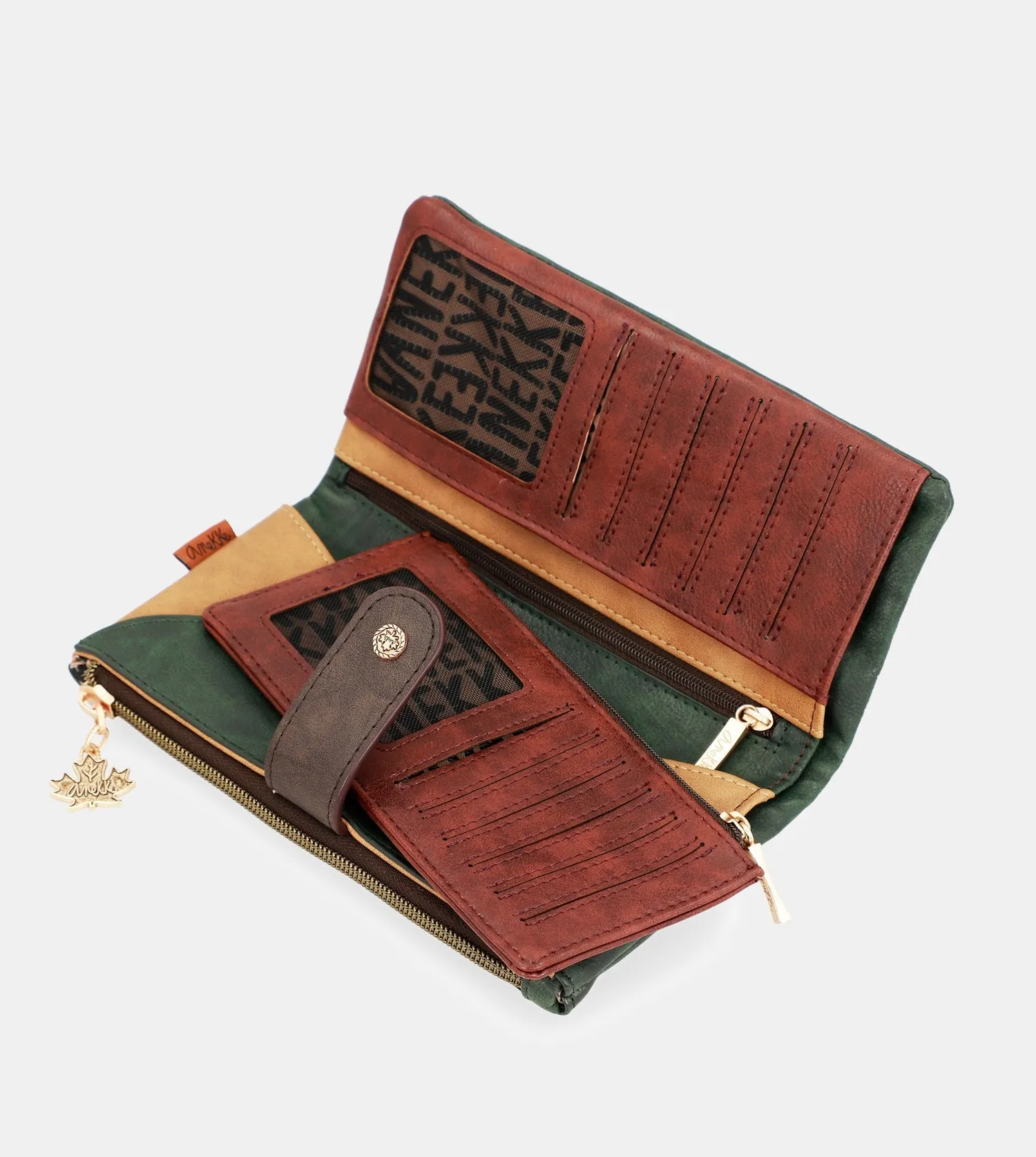 Urban large flexible material wallet