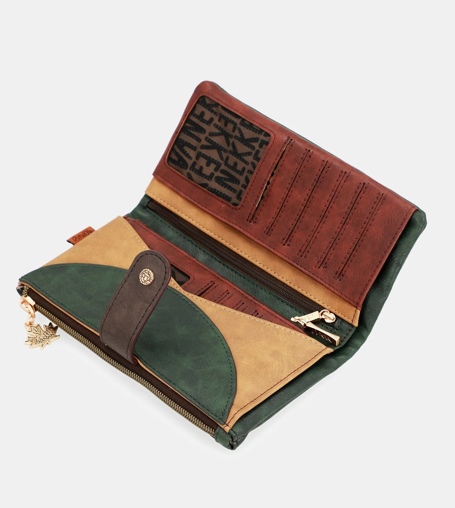 Urban large flexible material wallet