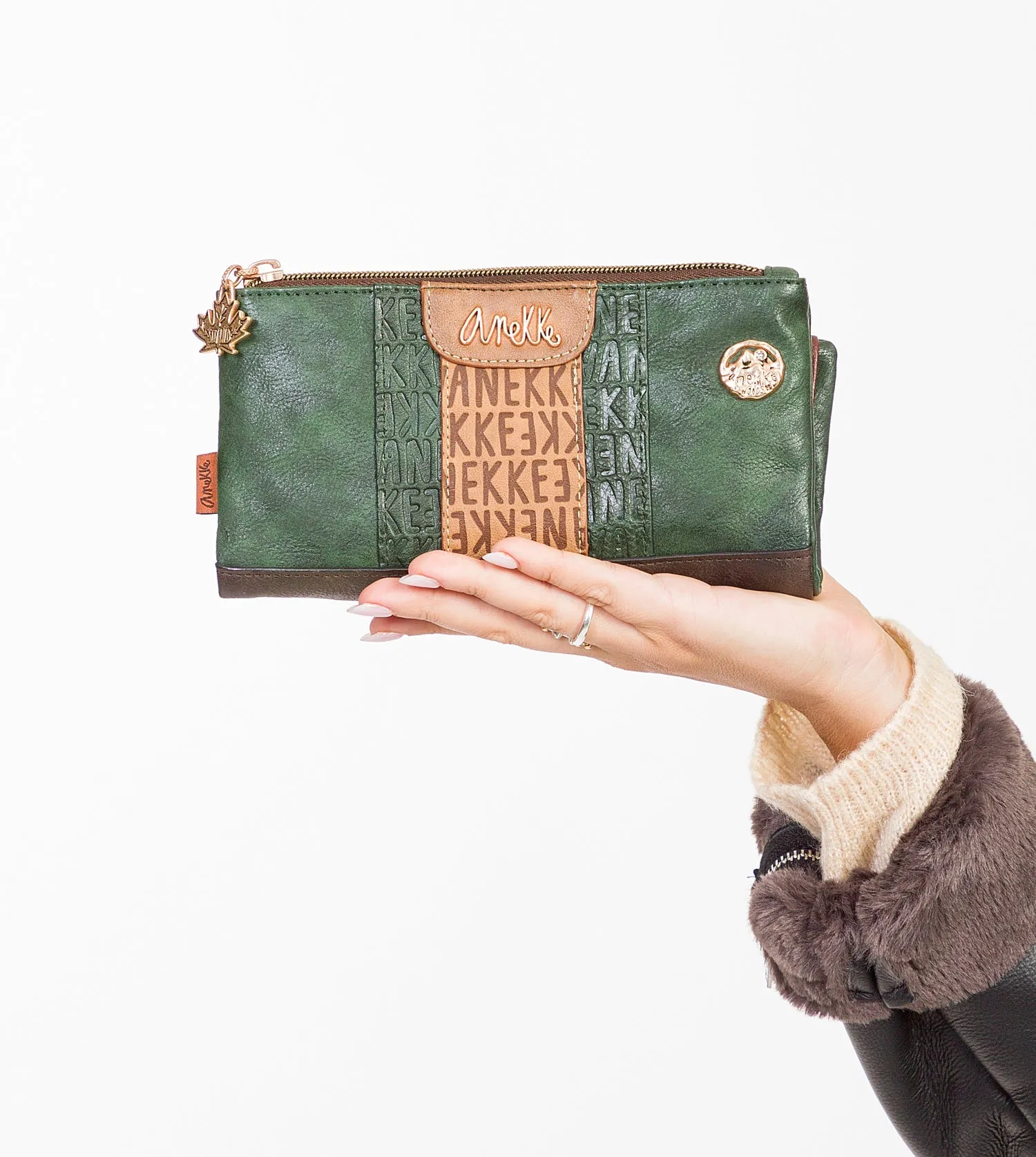 Urban large flexible material wallet
