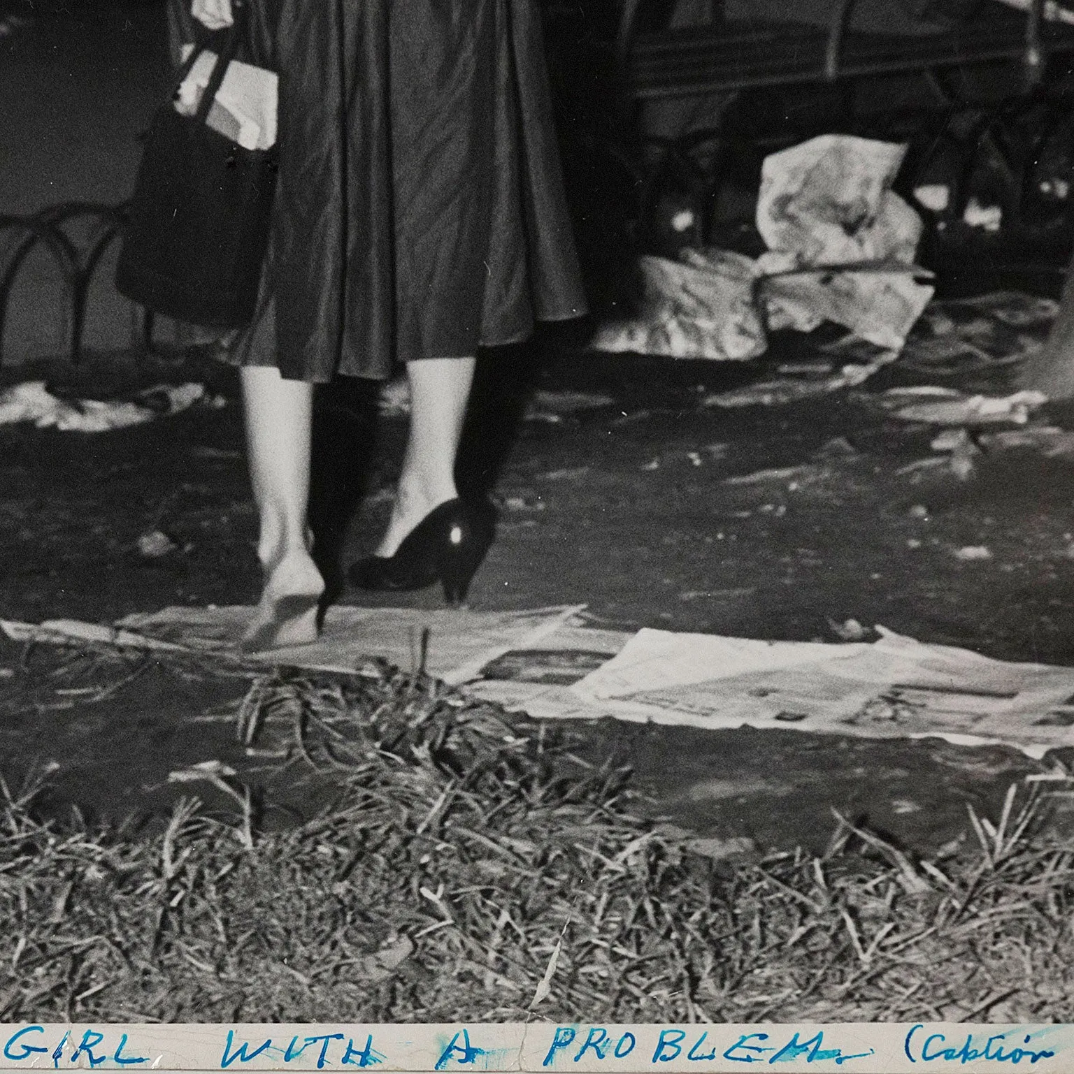 WEEGEE "GIRL WITH PROBLEM", 1940
