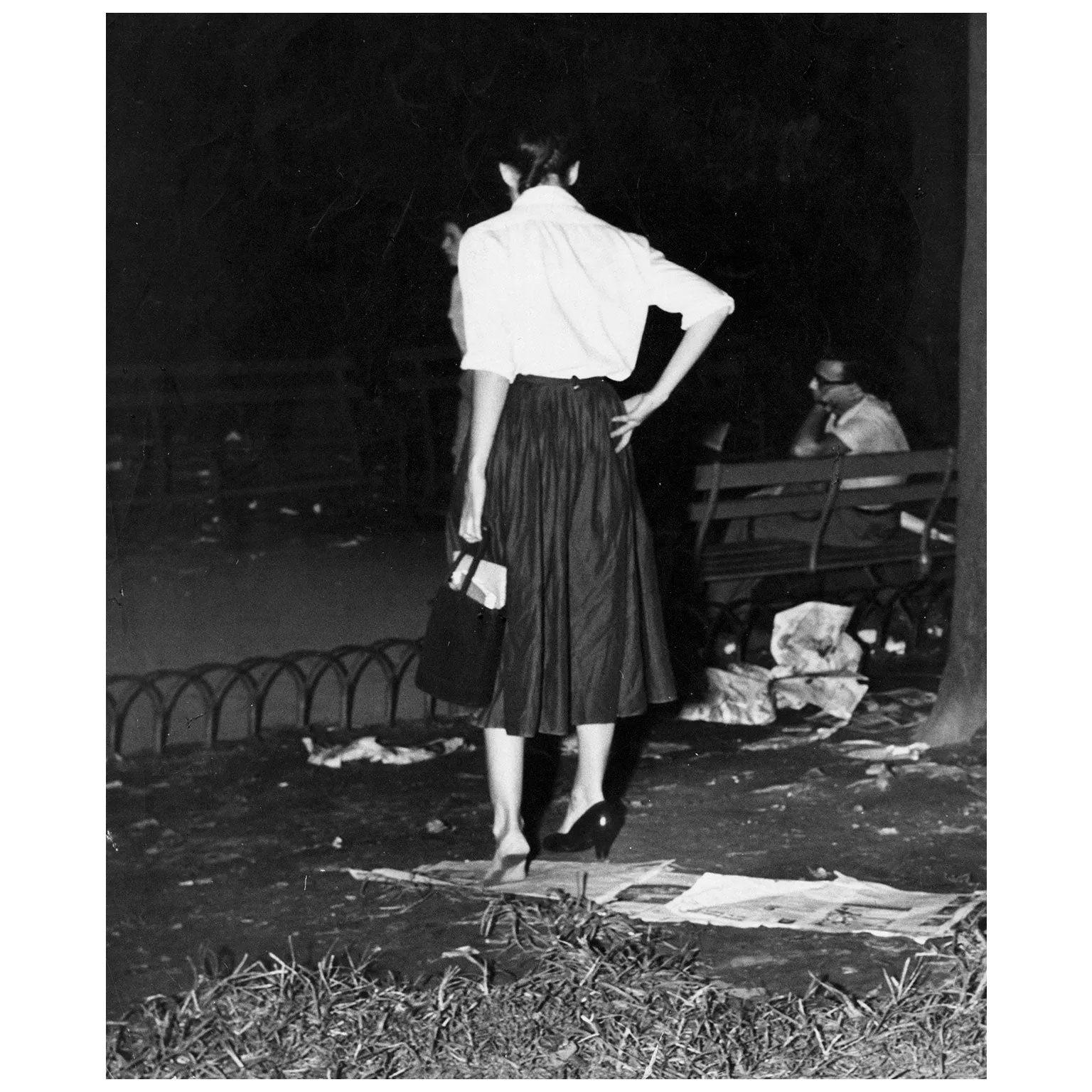 WEEGEE "GIRL WITH PROBLEM", 1940