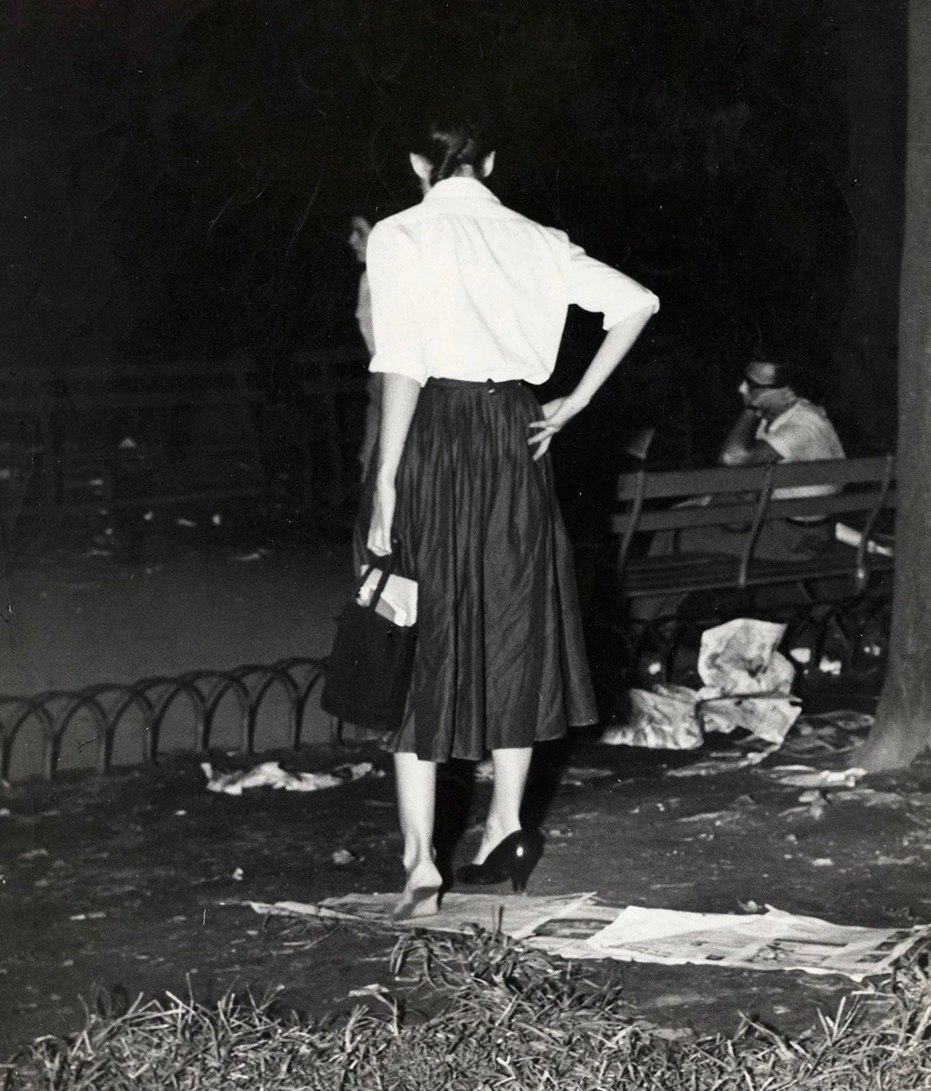 WEEGEE "GIRL WITH PROBLEM", 1940