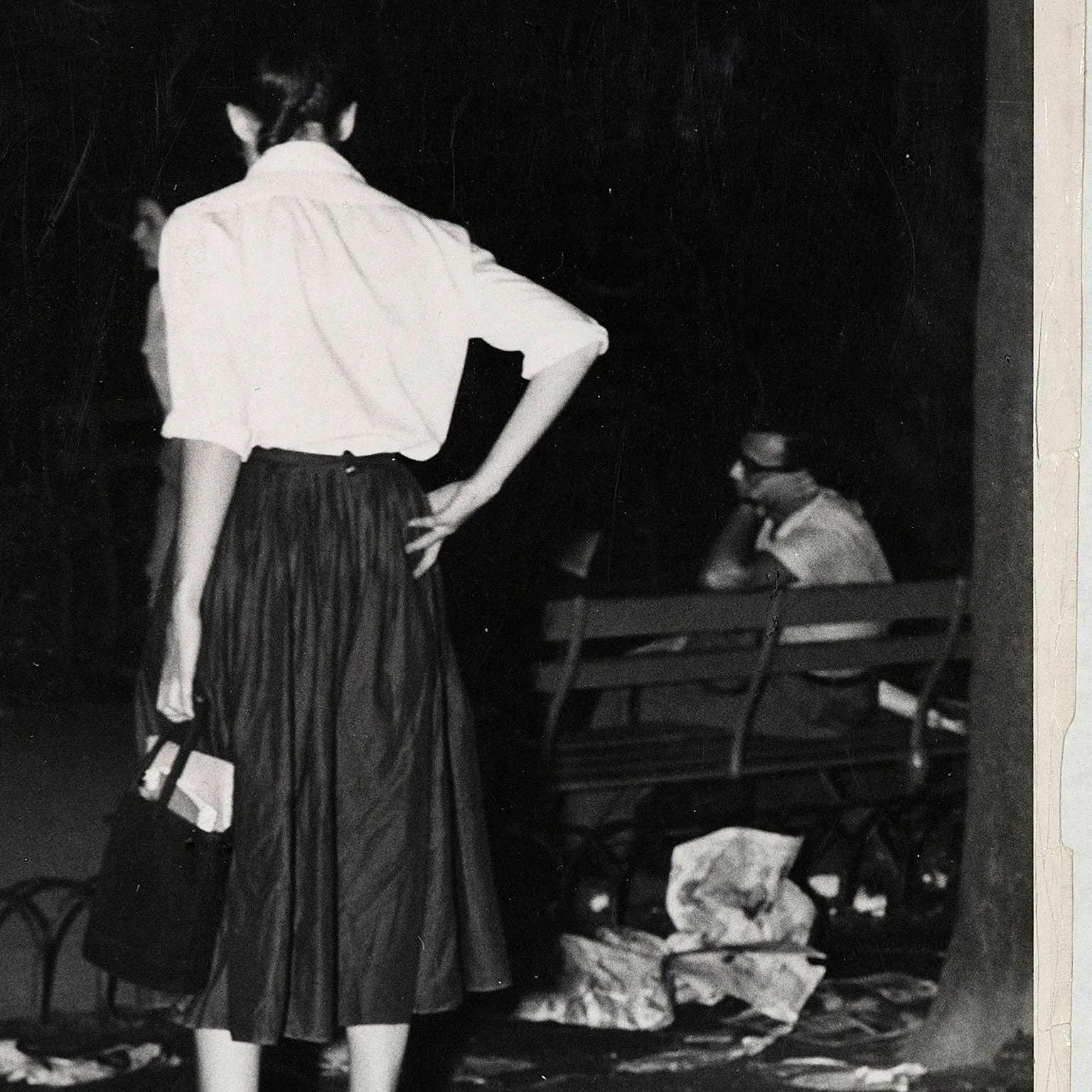 WEEGEE "GIRL WITH PROBLEM", 1940