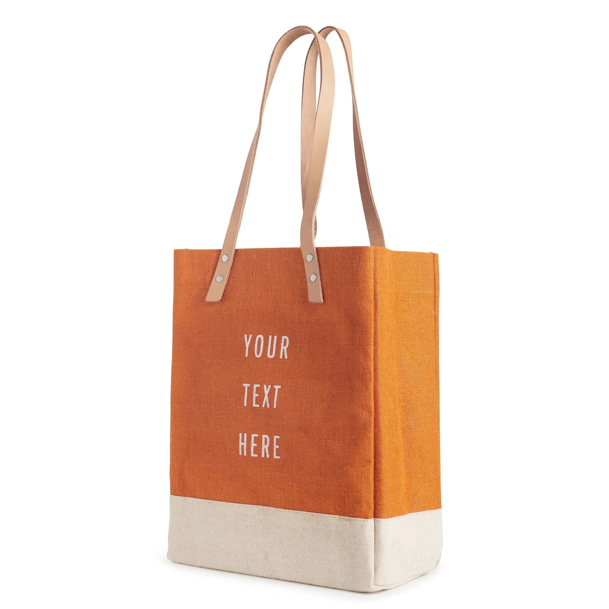 Wine Tote in Citrus (033OR) | Estimated Delivery: April 2025