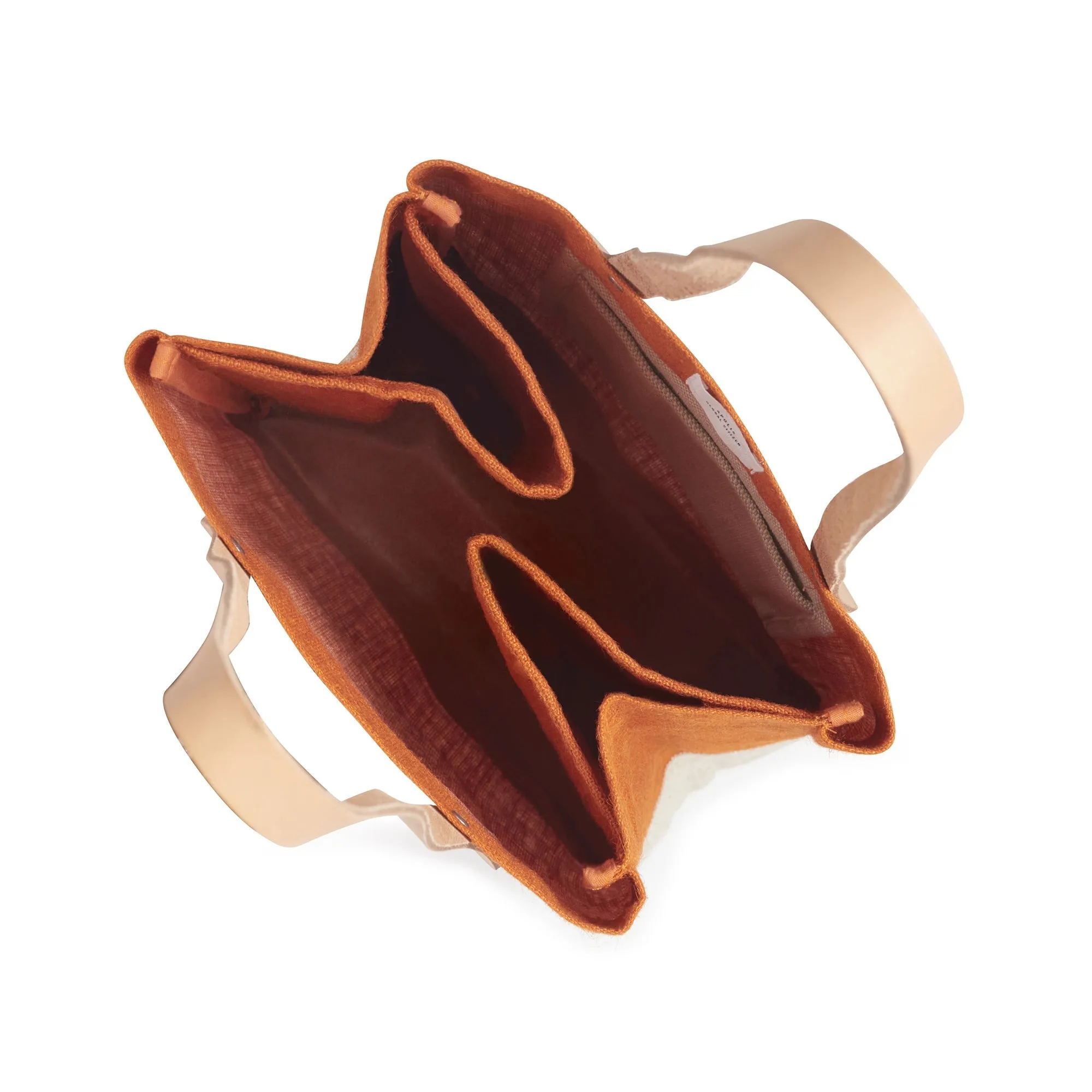 Wine Tote in Citrus (033OR) | Estimated Delivery: April 2025