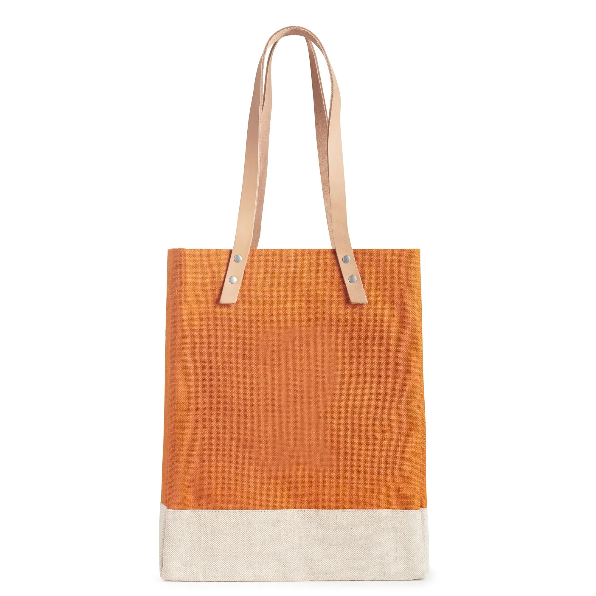 Wine Tote in Citrus (033OR) | Estimated Delivery: April 2025
