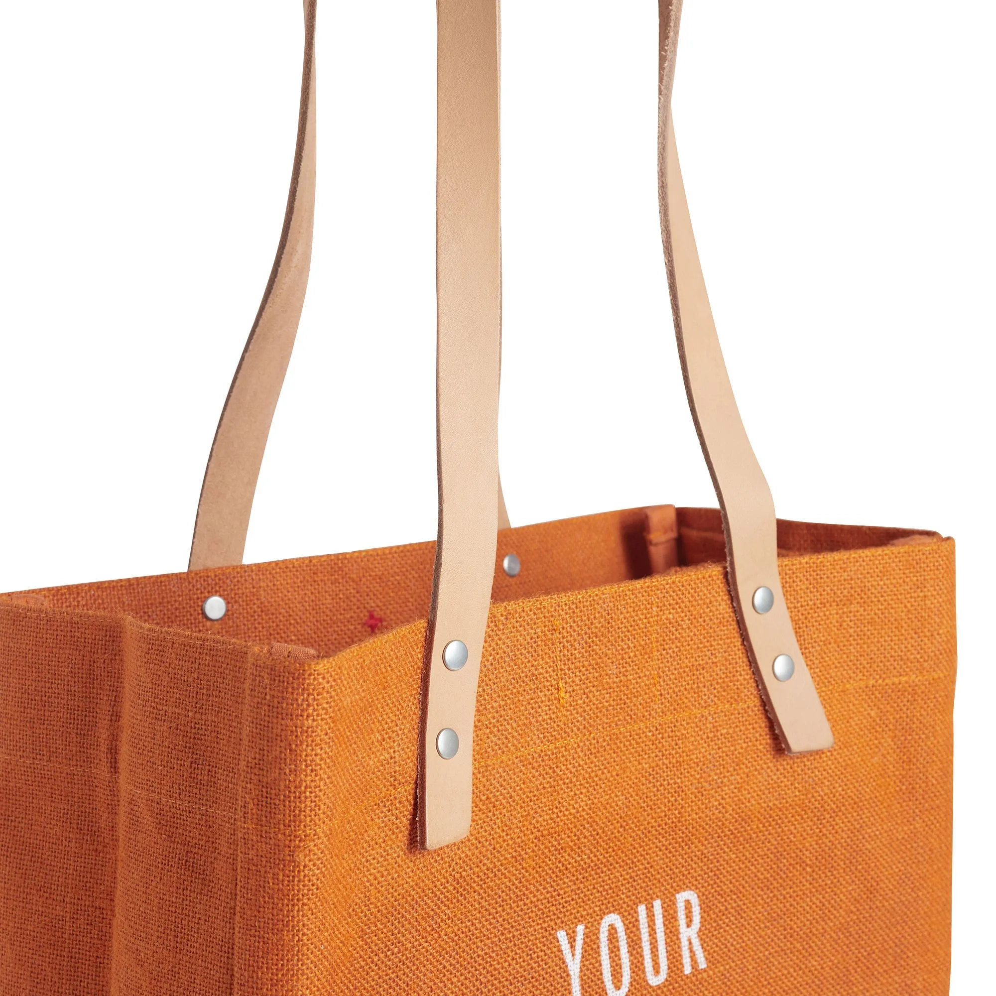 Wine Tote in Citrus (033OR) | Estimated Delivery: April 2025